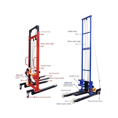 Safety 500kg Load Scaffold Material Lift For Household Using