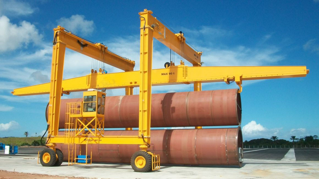 Long Distance Transport Of Mobile Gantry Crane 10t To 500t