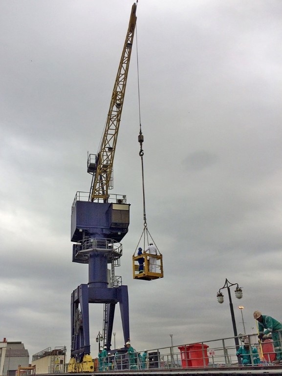 Dock Crane For Shipbuilding And Repair Shipyard Port Cranes Capacity 5t -40t