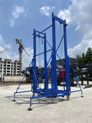 Elektrische steiger 500kg 6m Hoogte gemaakt door staalpijpen Elektrische steiger